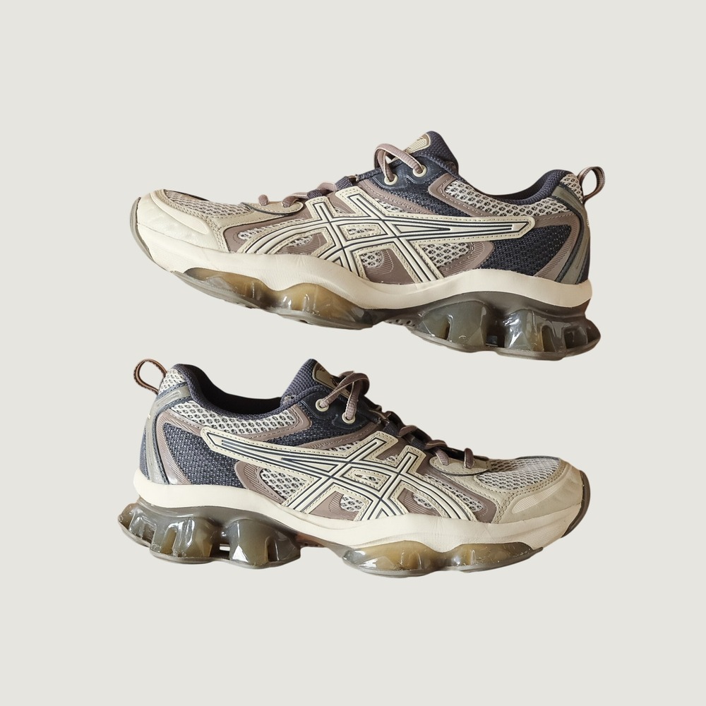 Asics GEL-Quantum Kinetic Women Tan Brown Mesh Techwear 7.5 1203A270